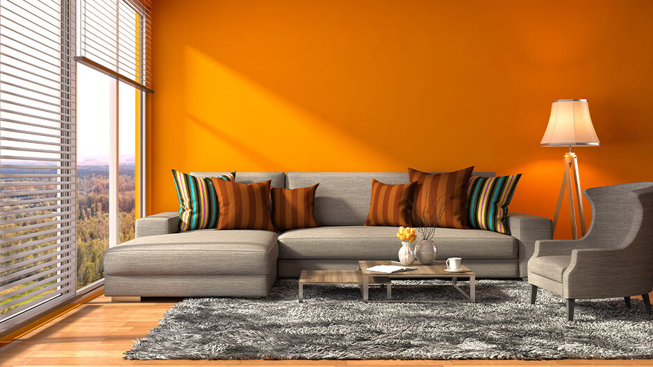Analogous Color Scheme Living Room